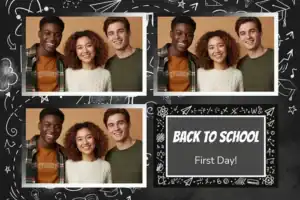 Rentrée scolaire au tableau noir - Vivabox 4