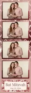 Bat mitzvah géométrique à l’or rose - Vivabox 2