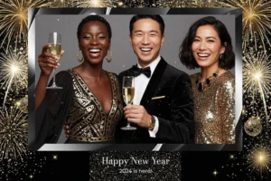 Réveillon glamour compte à rebours doré - Vivabox 3