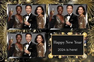 Réveillon glamour compte à rebours doré - Vivabox 4