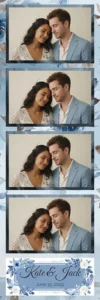 Mariage floral bleu à l’aquarelle - Vivabox 2