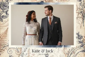 Mariage botanique bleu vintage - Vivabox 3