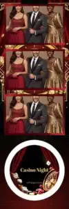 Soirée casino rouge glamour - Vivabox 1