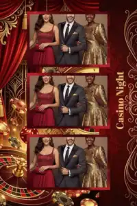 Soirée casino rouge glamour - Vivabox 5