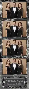 Mariage noir et or aux confettis - Vivabox 4