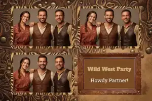 Fête western en cuir rustique - Vivabox 4