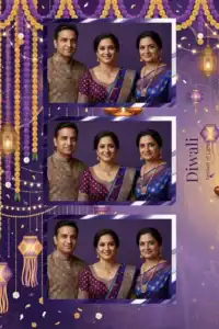 Diwali violet, fête des lumières - Vivabox 5