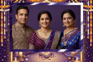 Diwali violet, fête des lumières - Vivabox 3
