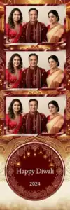Diwali rouge et or - Vivabox 1