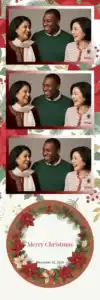 Noël classique aux poinsettias - Vivabox 1