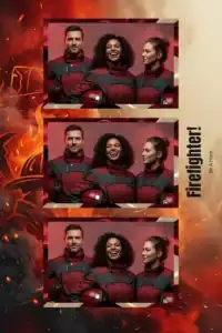 Héros pompier en rouge flamboyant - Vivabox 5