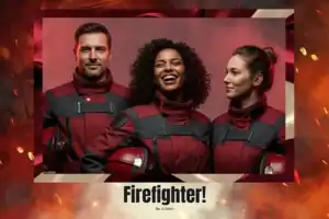 Héros pompier en rouge flamboyant - Vivabox 3