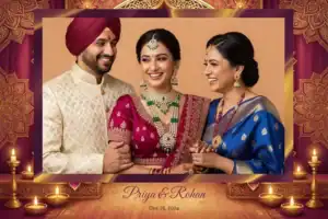 Mariage indien aux lotus éclatants - Vivabox 3