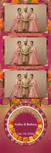 Mariage indien rose et or - Vivabox 1