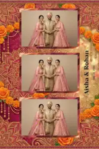 Mariage indien rose et or - Vivabox 5