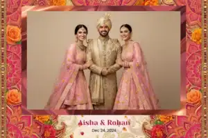 Mariage indien rose et or - Vivabox 3