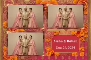 Mariage indien rose et or - Vivabox 4
