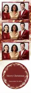 Noël élégant rouge et or - Vivabox 1