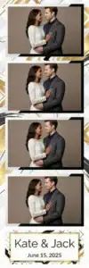 Mariage géométrique moderne doré - Vivabox 2