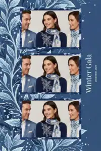 Fleurs hivernales bleues - Vivabox 5