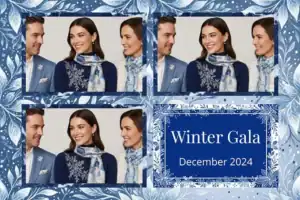 Fleurs hivernales bleues - Vivabox 4