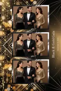 Gala chic noir et or - Vivabox 5