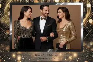 Gala chic noir et or - Vivabox 3