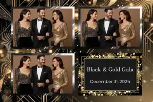 Gala chic noir et or - Vivabox 4