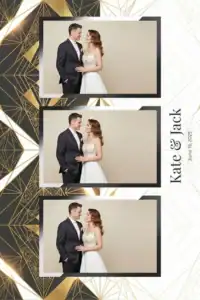 Mariage géométrique doré - Vivabox 5