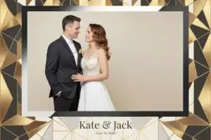 Mariage géométrique doré - Vivabox 3