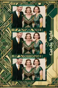 Gatsby art déco vert émeraude - Vivabox 5