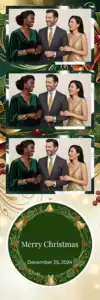 Noël élégant vert et or - Vivabox 1