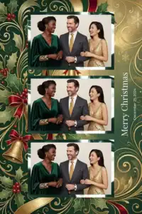 Noël élégant vert et or - Vivabox 5