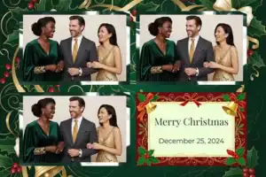 Noël élégant vert et or - Vivabox 4