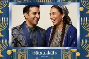 Célébration de Hanouka bleu et or - Vivabox 3