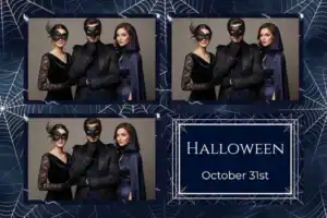 Halloween bleu nuit aux toiles - Vivabox 4