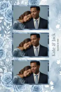 Mariage hivernal bleu poudré - Vivabox 5