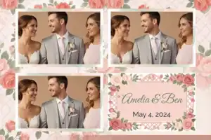 Mariage romantique aux roses rosées - Vivabox 4
