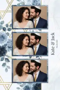 Mariage juif aux fleurs bleues - Vivabox 5