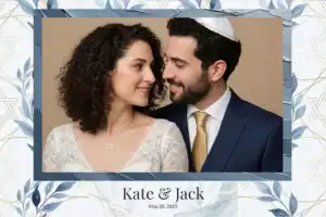 Mariage juif aux fleurs bleues - Vivabox 3