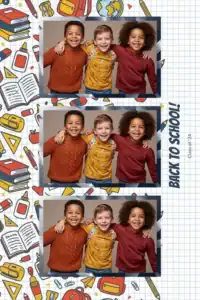 Rentrée scolaire sur papier quadrillé - Vivabox 5