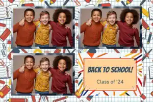 Rentrée scolaire sur papier quadrillé - Vivabox 4