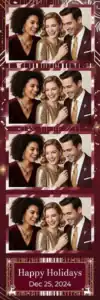 Noël glamour bordeaux et or - Vivabox 2