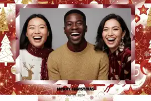 Noël rouge et or aux ornements - Vivabox 3