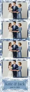 Mariage fleuri bleu classique - Vivabox 2