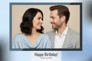 Célébration bleue en dégradé - Vivabox 3