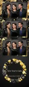 Gala noir en cuir - Vivabox 1