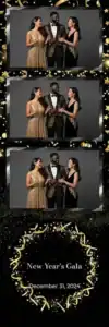 Gala du réveillon noir et or - Vivabox 1