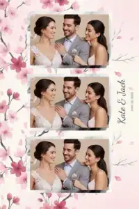 Mariage romantique aux cerisiers en fleurs - Vivabox 5
