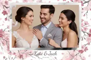 Mariage romantique aux cerisiers en fleurs - Vivabox 3